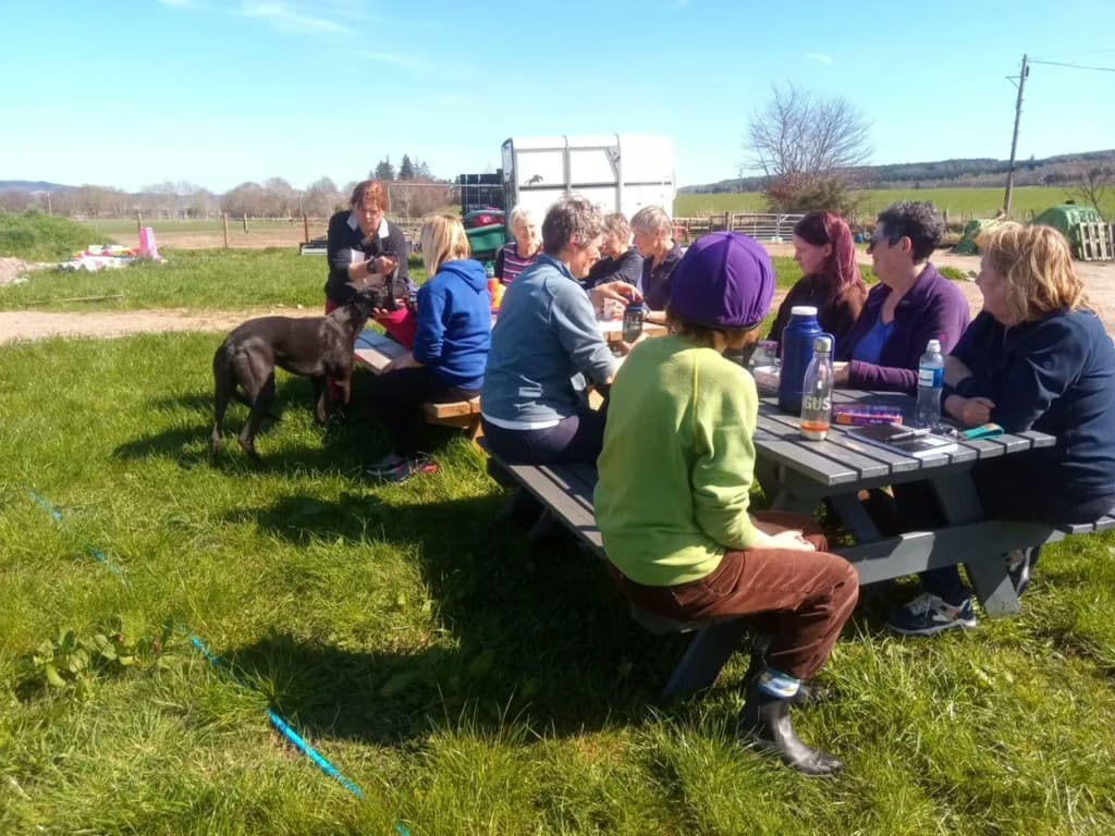 Volunteers at Highland Group RDA